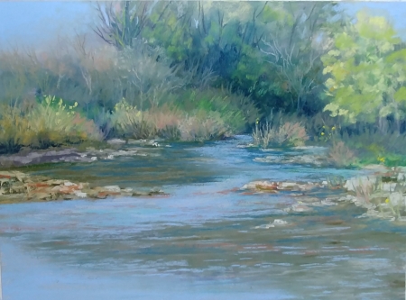 Summer on the Creek by artist Maryneil Dance